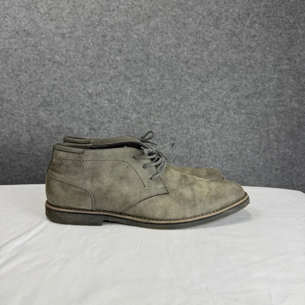Sonoma Goods For Life Mens‎ Braydon Chukka Boots Charcoal Gray Size 13 Medium